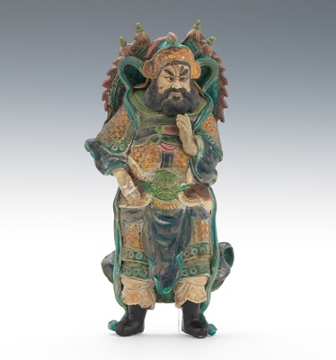 A Chinese Ceramic Roof Tile