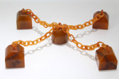A CHINESE CHAINED VIVIDLY-DETA