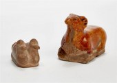 A CHINESE CHESTNUT GLAZED POTT
