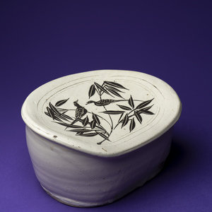 A Chinese Cizhou Stoneware Pillow