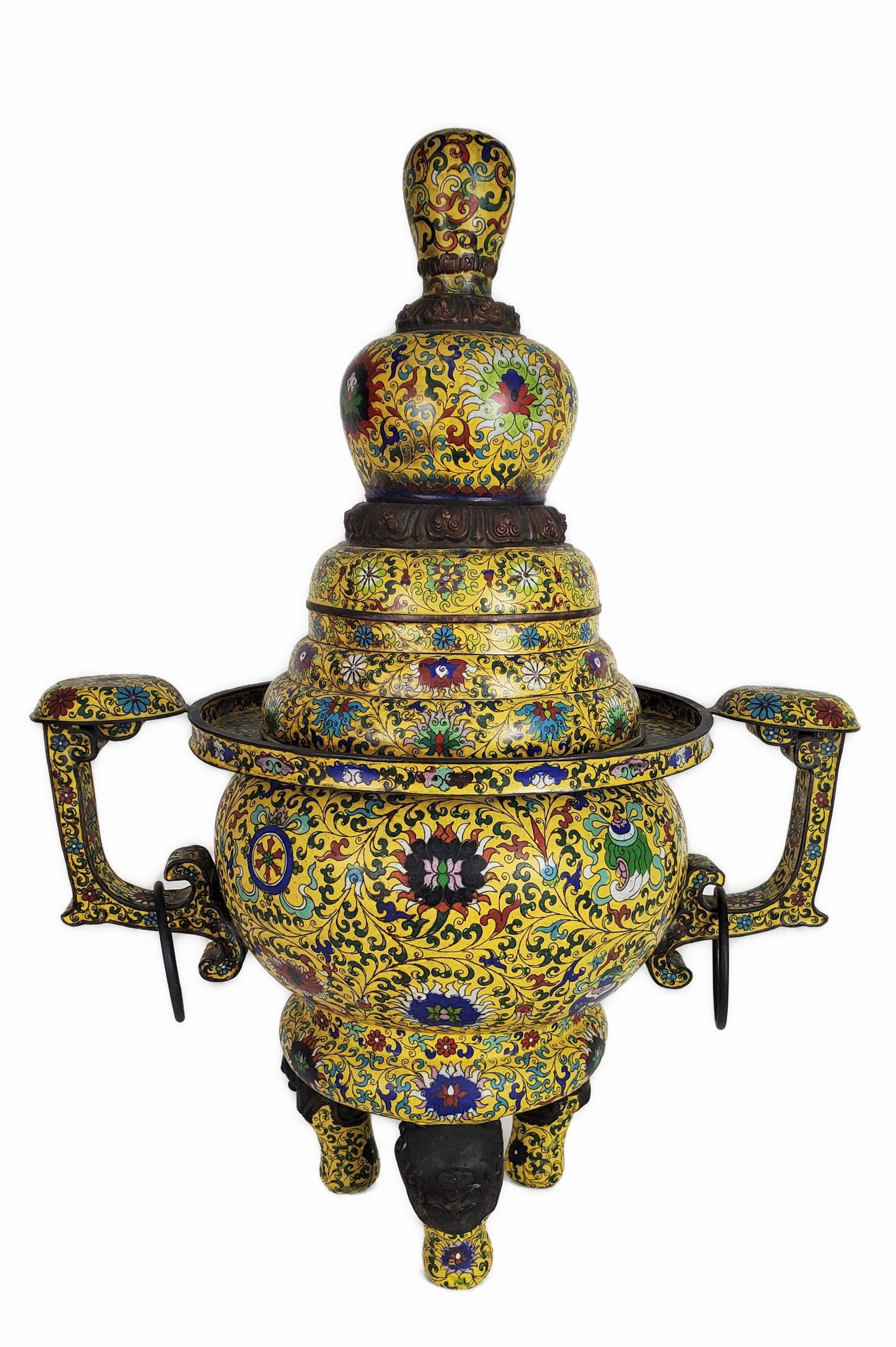 A CHINESE CLOISONN&#233; ENAMEL