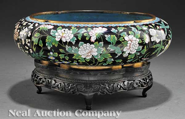 A Chinese Cloisonné Enamel