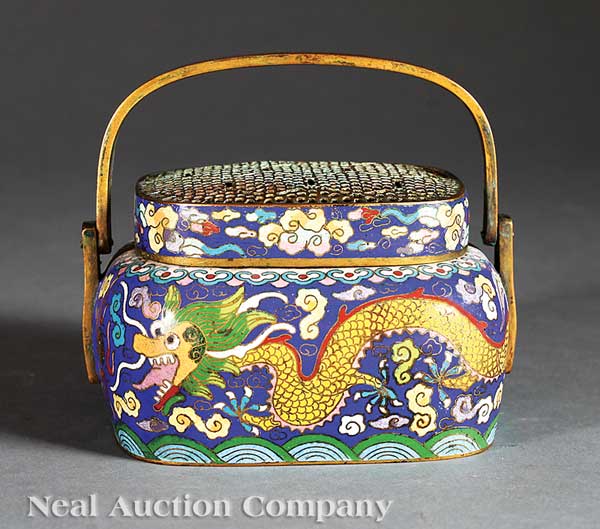 A Chinese Cloisonné Enamel Hand