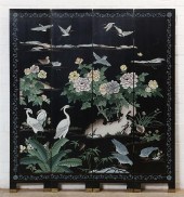 A CHINESE COROMANDEL LACQUER F