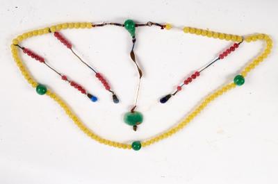 A Chinese court necklace/chaozhu,