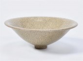 A CHINESE CRACKLE GLAZED PORCE
