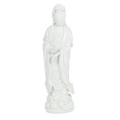 A CHINESE DEHUA FIGURE OF GUAN