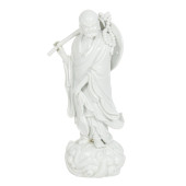 A CHINESE DEHUA FIGURE OF DAMO