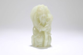 A CHINESE DETAILED HOTAN-JADE