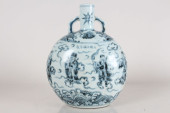 A CHINESE DUO-HANDLED ANCIENT-