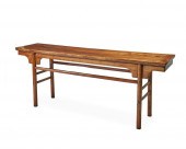 A CHINESE ELM ALTAR TABLEA Chi