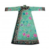 A CHINESE EMBROIDERED LADY'S T