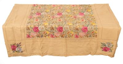 A Chinese embroidered shawl