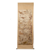 A CHINESE EMBROIDERY OF ANIMAL