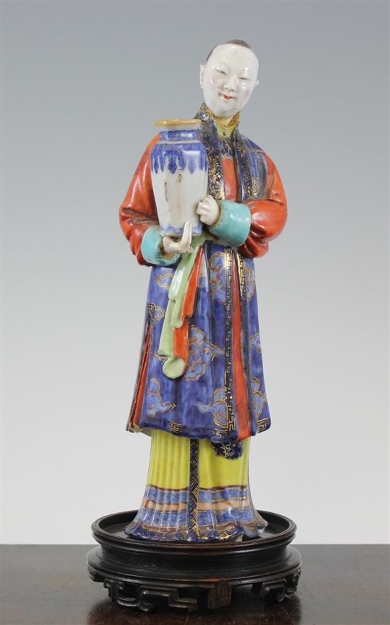 A Chinese enamelled porcelain