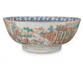 A CHINESE EXPORT ENAMELED PORC
