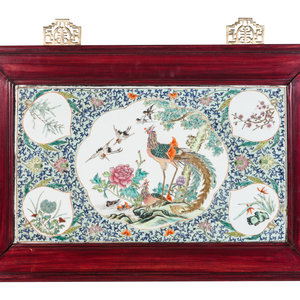 A Chinese Export Enameled Porcelain