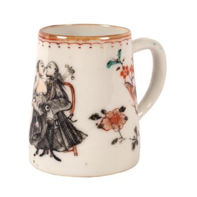 A Chinese export Jesuit ware coffee