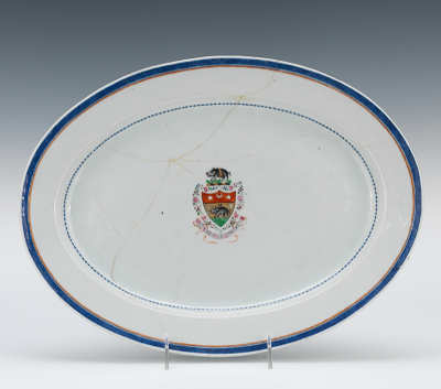 A Chinese Export Platter with the