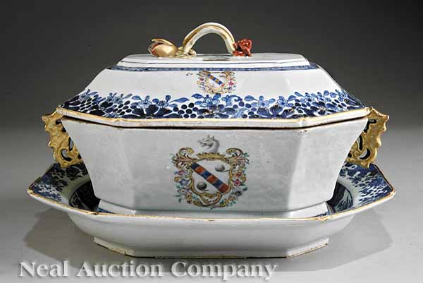A Chinese Export Porcelain Armorial