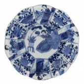 A CHINESE EXPORT PORCELAIN BLU