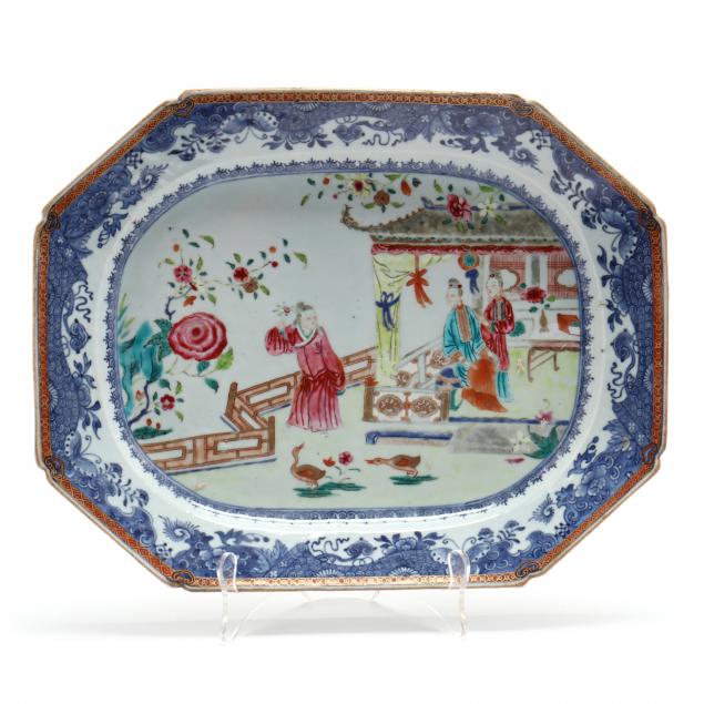 A CHINESE EXPORT PORCELAIN