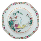 A CHINESE EXPORT PORCELAIN OCT