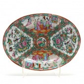 A CHINESE EXPORT PORCELAIN ROS