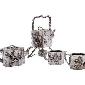 A Chinese Export Silver Assembled