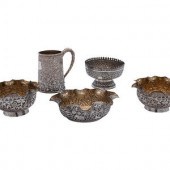 A Chinese Export Silver Cann a