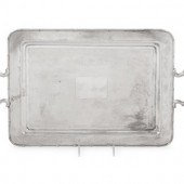 A Chinese Export Silver Platte