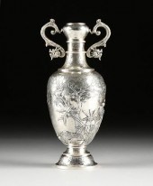 A CHINESE EXPORT SILVER TWO-HA
