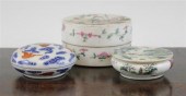 A Chinese famille rose cylindr