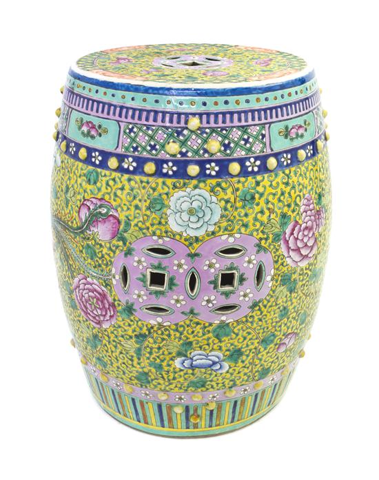 A Chinese Famille Rose Decorated