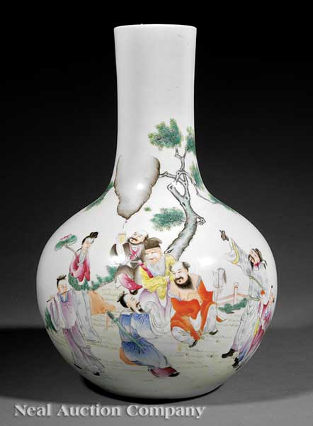A Chinese Famille Rose "Eight