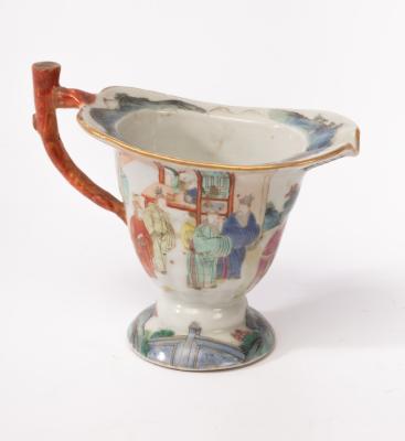 A Chinese famille rose jug, 19th