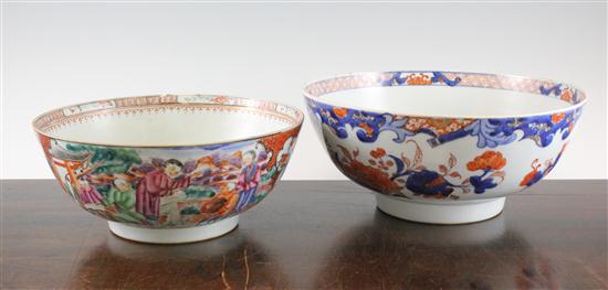 A Chinese famille rose mandarin