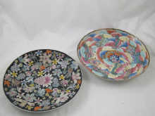 A Chinese famille rose plate