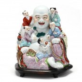 A CHINESE FAMILLE ROSE PORCELA