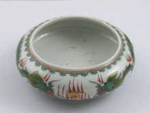 A Chinese famille vert ceramic