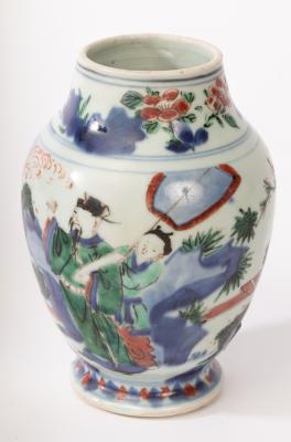 A Chinese famille vert porcelain