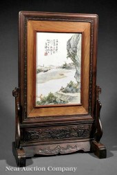 A Chinese Famille Verte Porcel