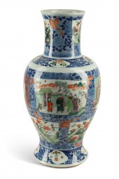 A CHINESE FAMILLE VERTE PORCEL