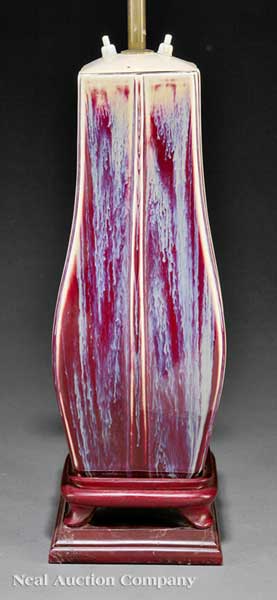 A Chinese Flambé Glazed Porcelain