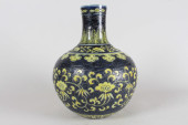 A CHINESE FLOWER-BLOSSOM BLACK