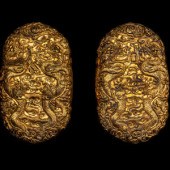 A Chinese Gilt Bronze 'Dragon'