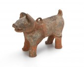 A CHINESE GLAZED POTTERY MODEL