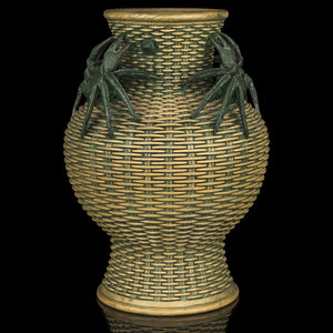 A Chinese Green Enameled Yixing