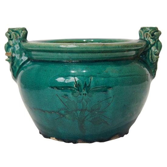A Chinese Green Glaze Pottery