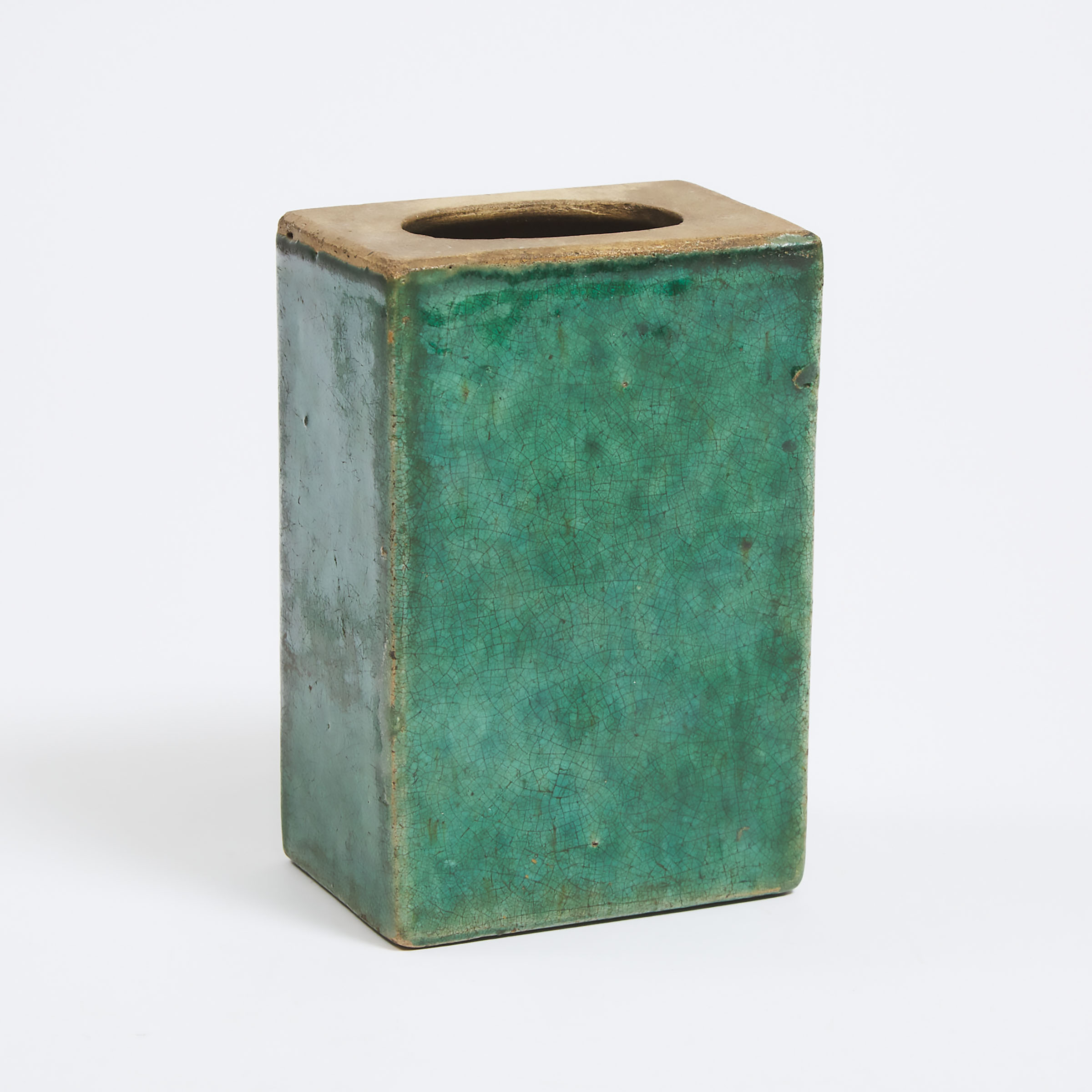 A Chinese Green-Glazed Opium